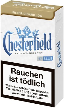Chesterfield Blue King Size Eco-Zigarillos
